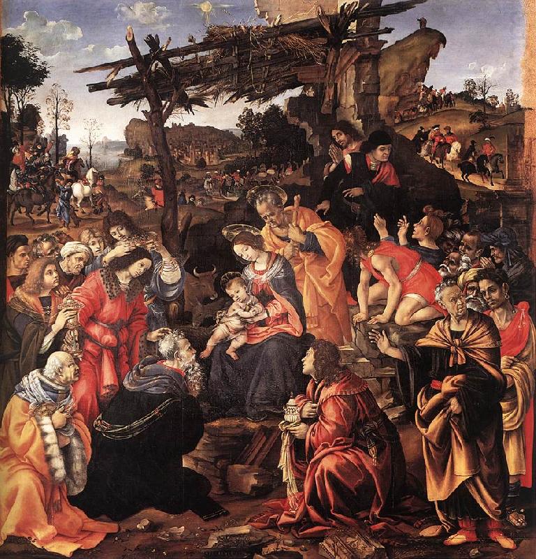 LIPPI, Filippino Adoration of the Magi sg china oil painting image